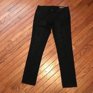 Blank NYC Black Spike Pocket Jeans sz29